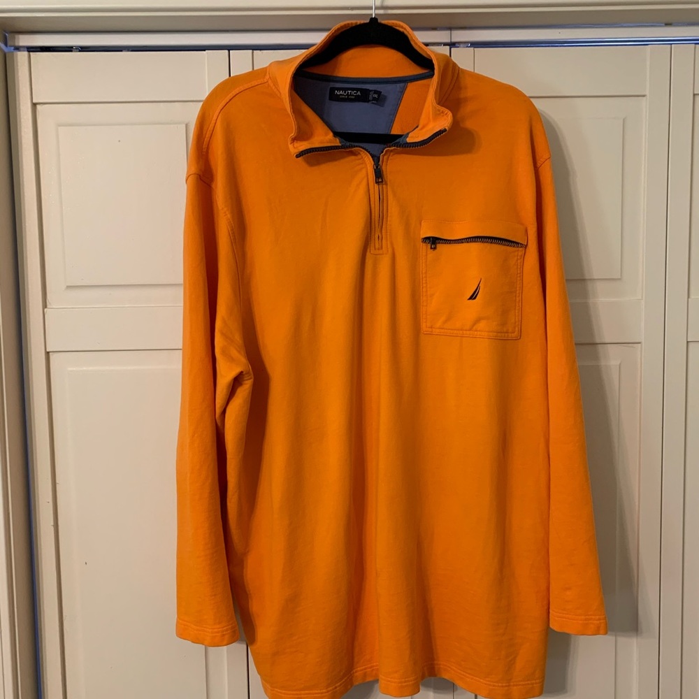 Nautica 1/4 zip long sleeve shirt